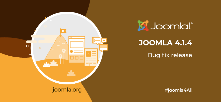 Joomla 4.1.4 utgiven