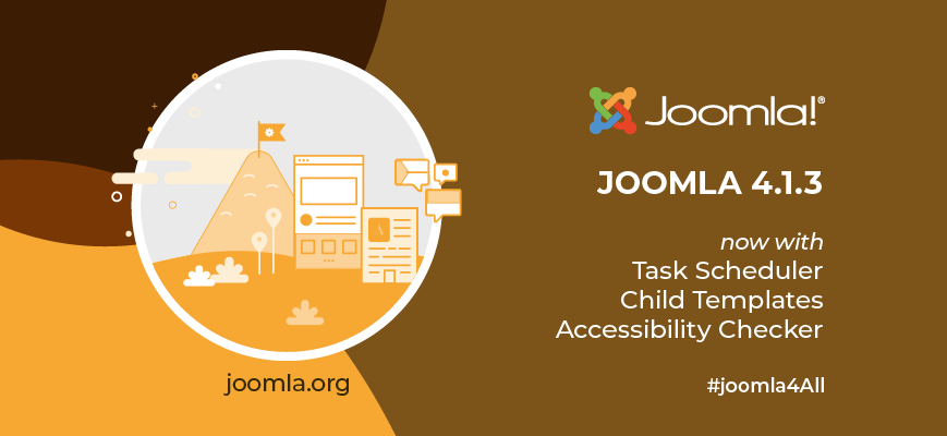 Joomla 4.1.3 och 3.10.9 utgivna